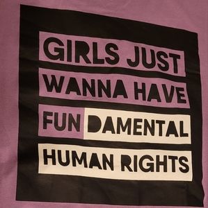 NWT Cyndi Lauper x WESC Limited Edition Shirt